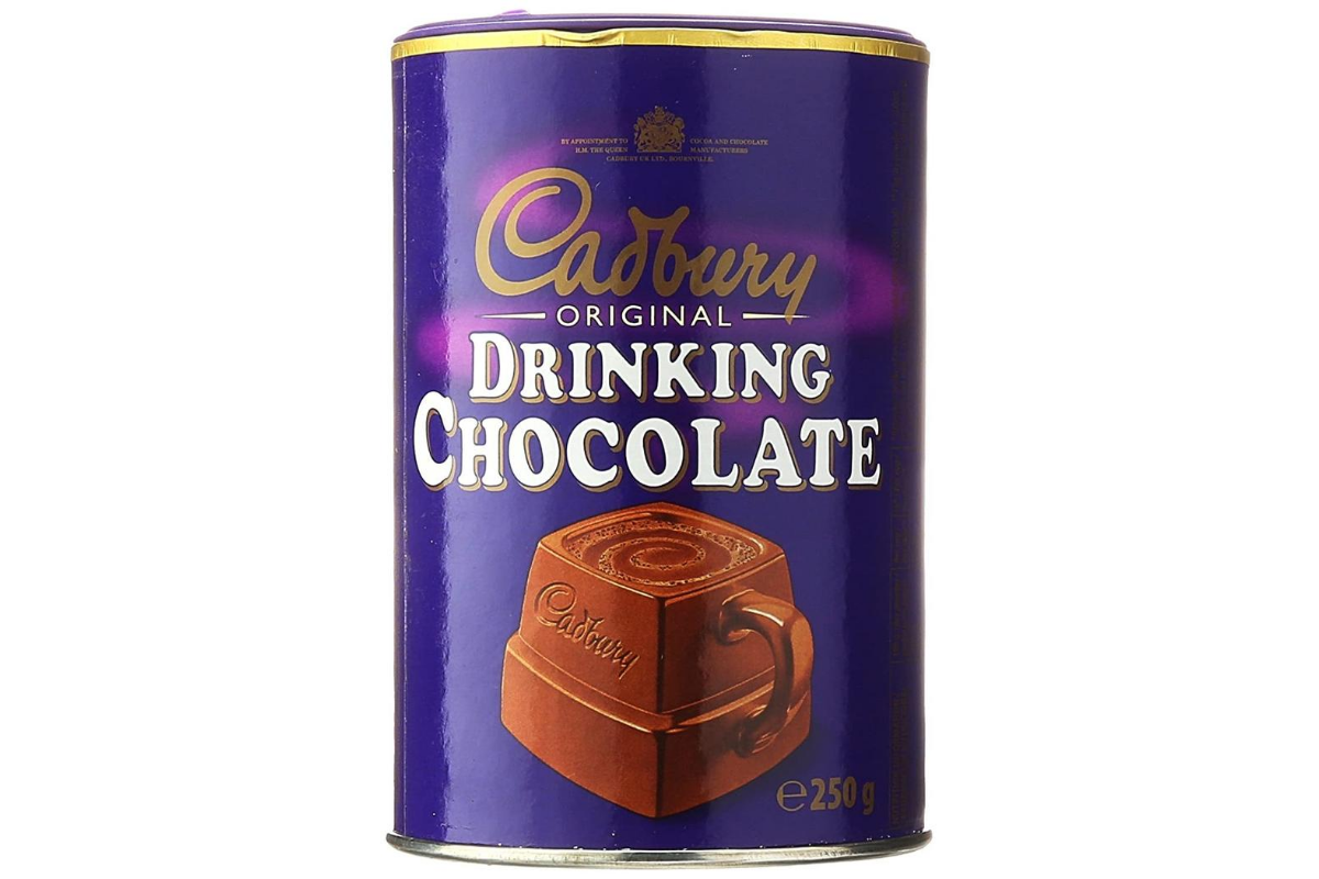 A Cadbury Drinking Chocolate 250g TTS Factory Shop Cafe