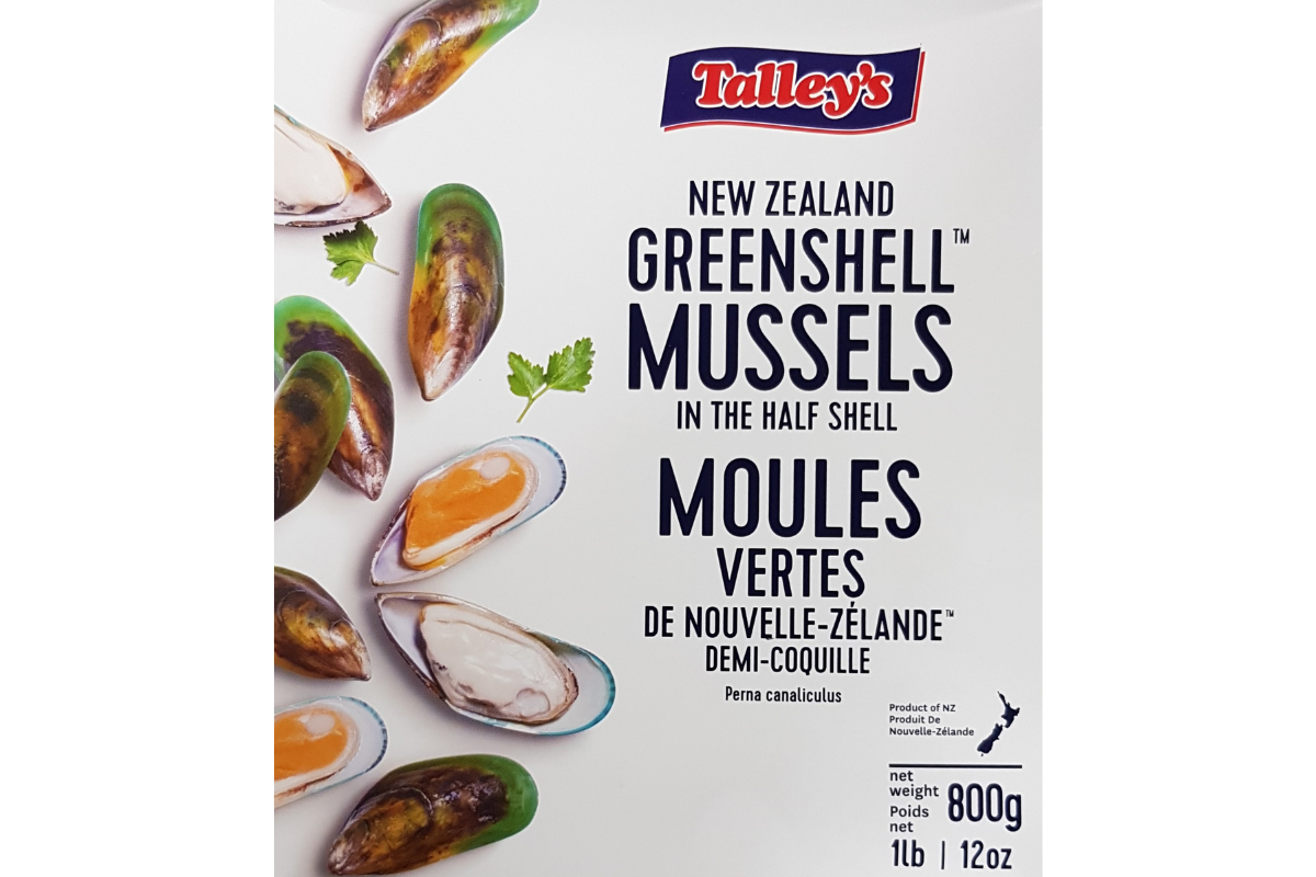 New Zealand Green Shell Mussels