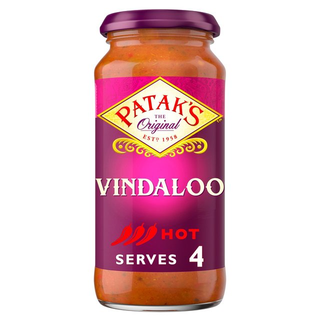 Patak's Vindaloo Curry Sauce 450g