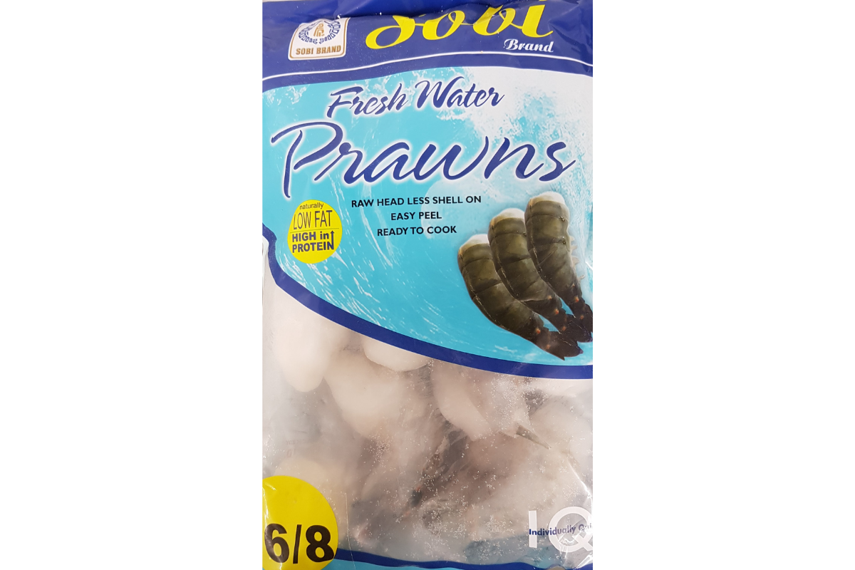 Raw Prawns, headless, shell on