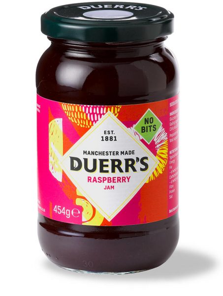 Jam - Duerr's Raspberry Jam (454g)