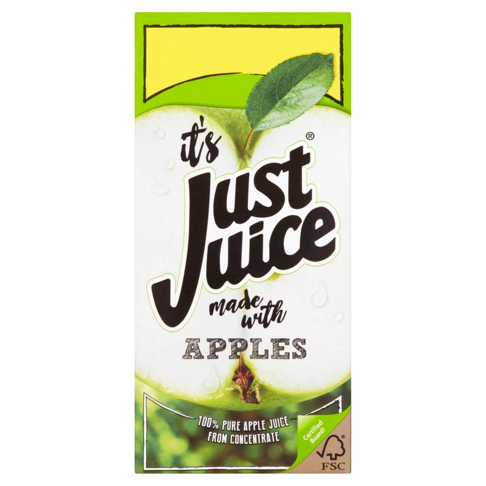 Drink - Just Juice Apple Juice - 1ltr carton