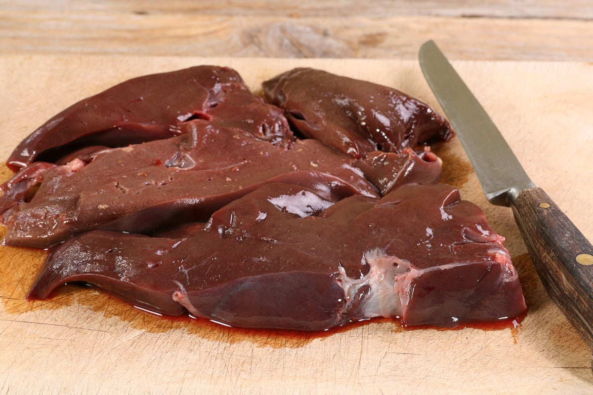 Sliced Lambs Liver