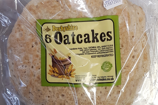 Oatcakes - Derbyshire Oatcakes (pack of 6)