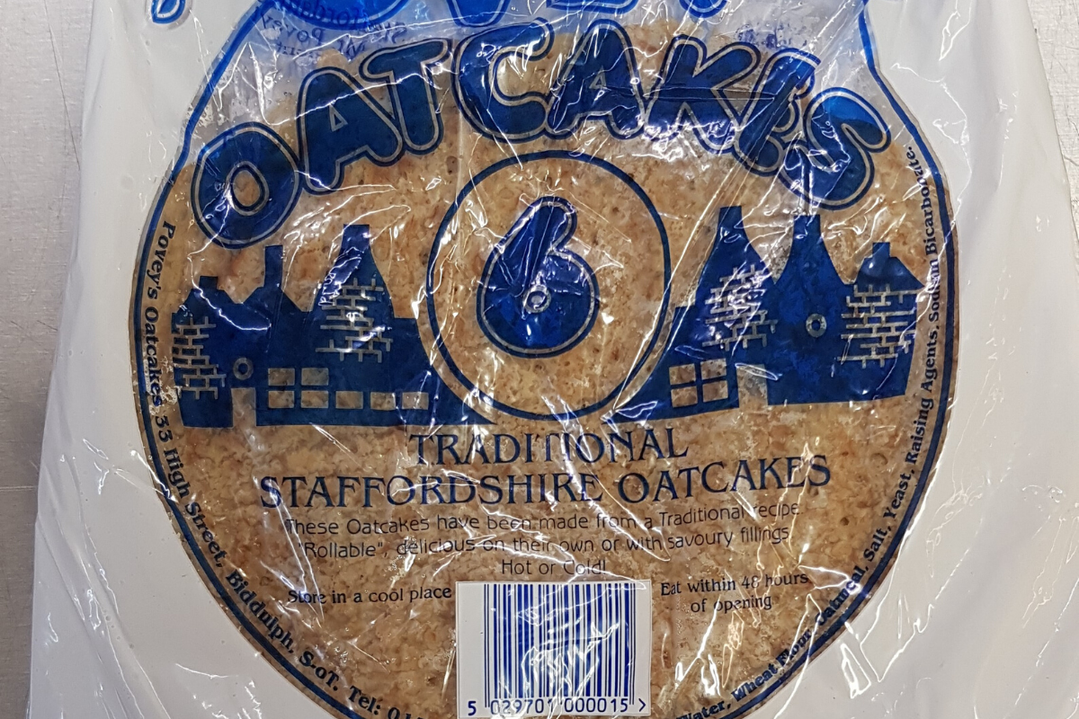 Oatcakes - Staffordshire Oatcakes (pack of 6)