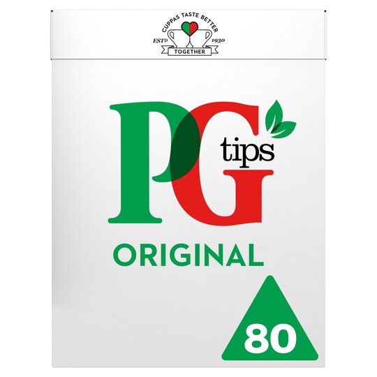 A PG Tips Tea Bags (80) – TTS Factory Shop, Cafe & Home Delivery