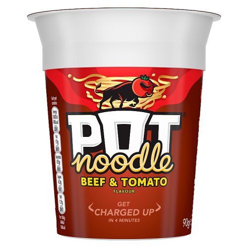 Pot Noodles Beef and Tomato
