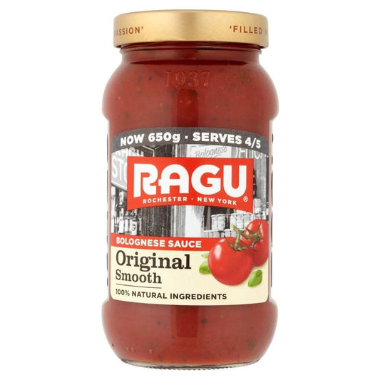 Ragu Original Smooth Bolognese Sauce 500g
