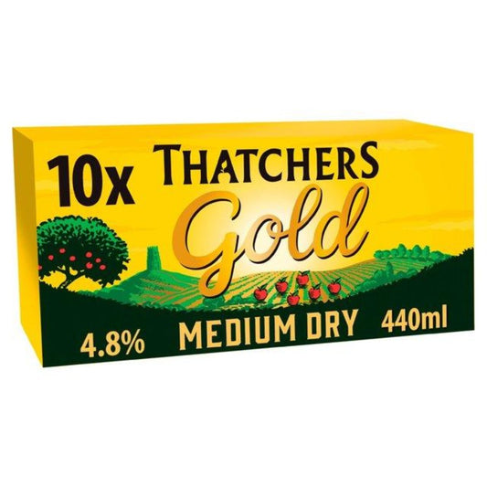 Thatchers Gold Cider 10 pack