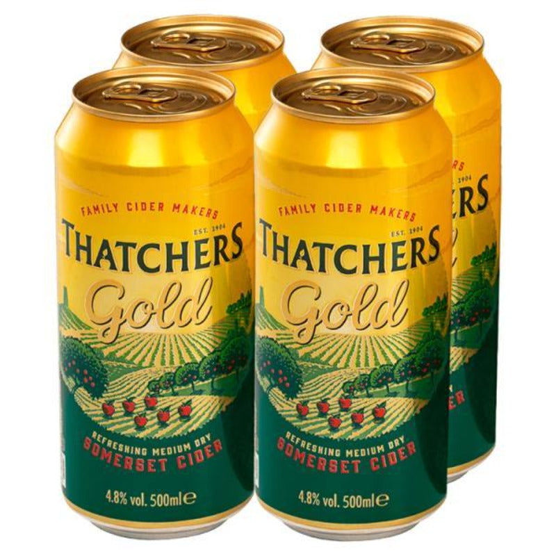 Thatchers Gold Cider (cans)