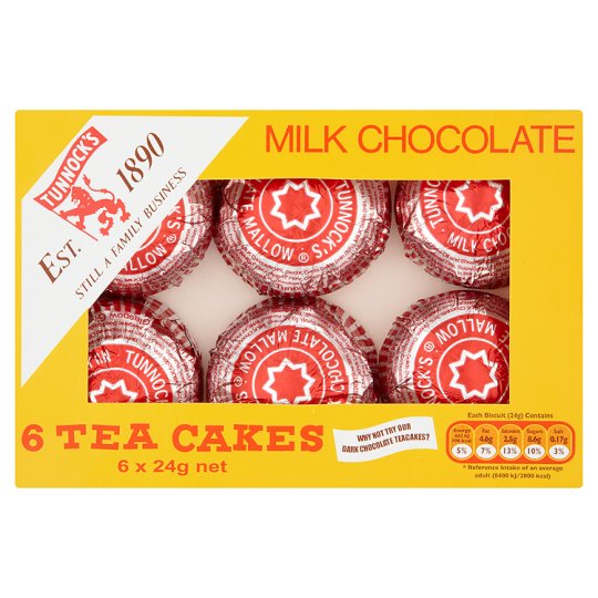 Tunnocks Milk Chocolate Teacakes