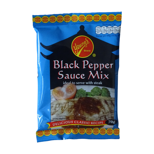 Yeung's Black Pepper Sauce Mix pack (70g)